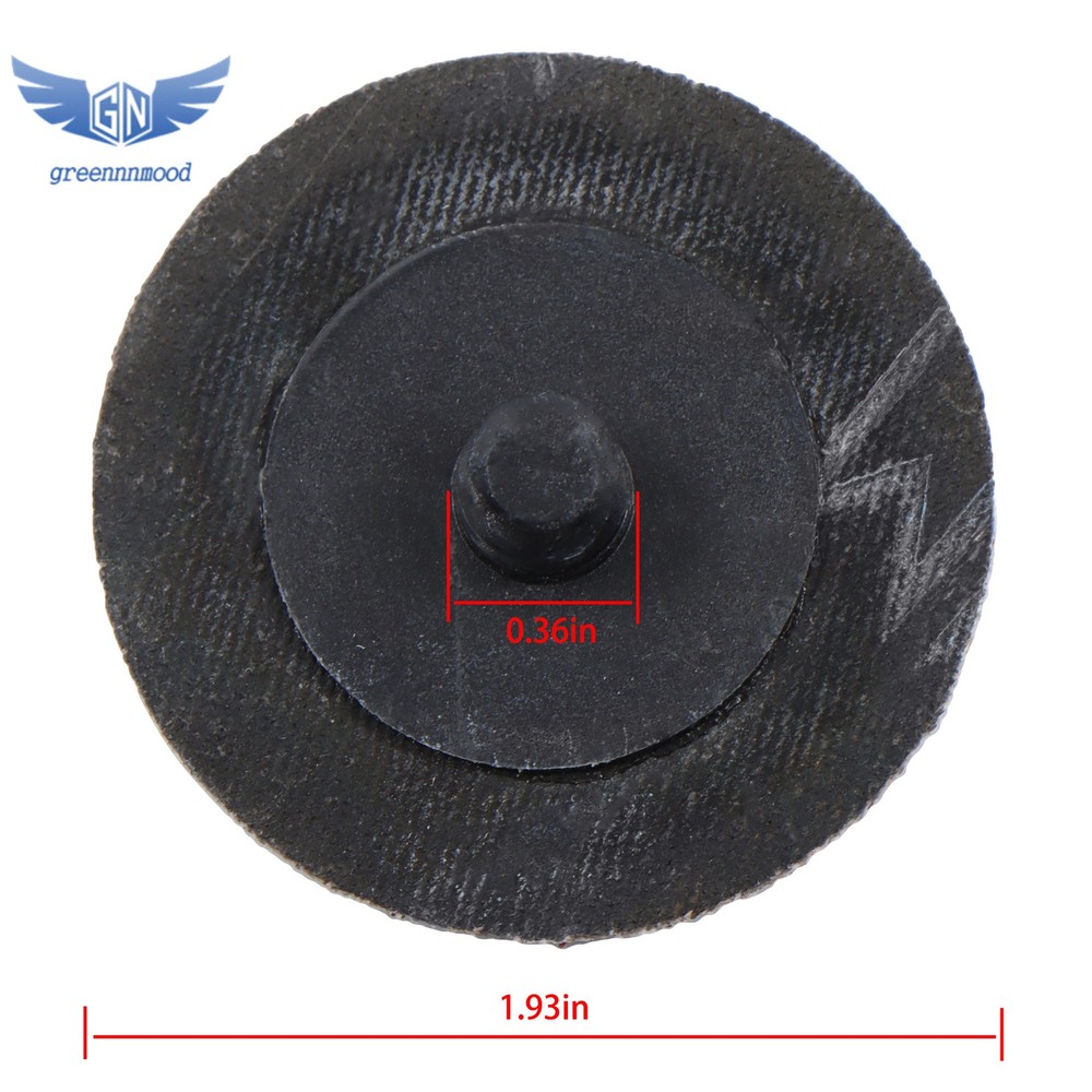 150 Pieces 2 Inch Sanding Discs 36 Grit Roll Lock Die Grinder Sanding Disc