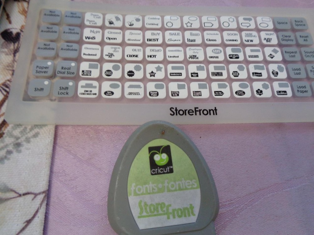 Cricut Die Cut Cartridge STOREFRONT Scrapbooking