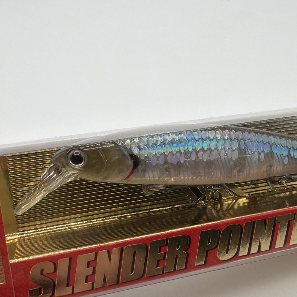 LUCKY CRAFT Slender Pointer 112MR - 722 Zebra MS Ghost Minnow