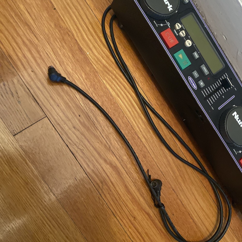 NUMARK PROFESSIONAL CDN-22 CONTROL Untested - CDN 22 - W/Cable - Free Shipping