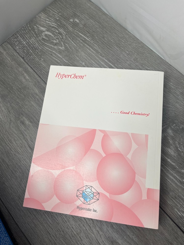 HyperChem Release 8.0, Tools For Molecular Modeling Boxed Set (NO DISKS)