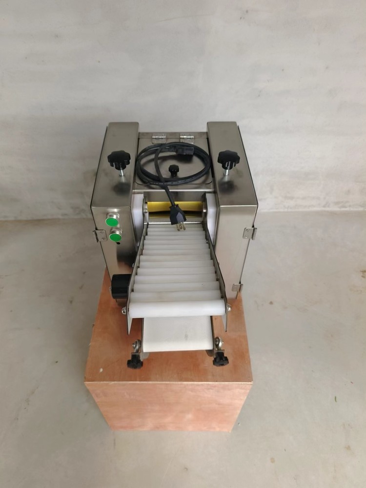 Automatic Tortilla Dough Samosa Dumpling Wrapper Making Wonton Dumpling Wrapper