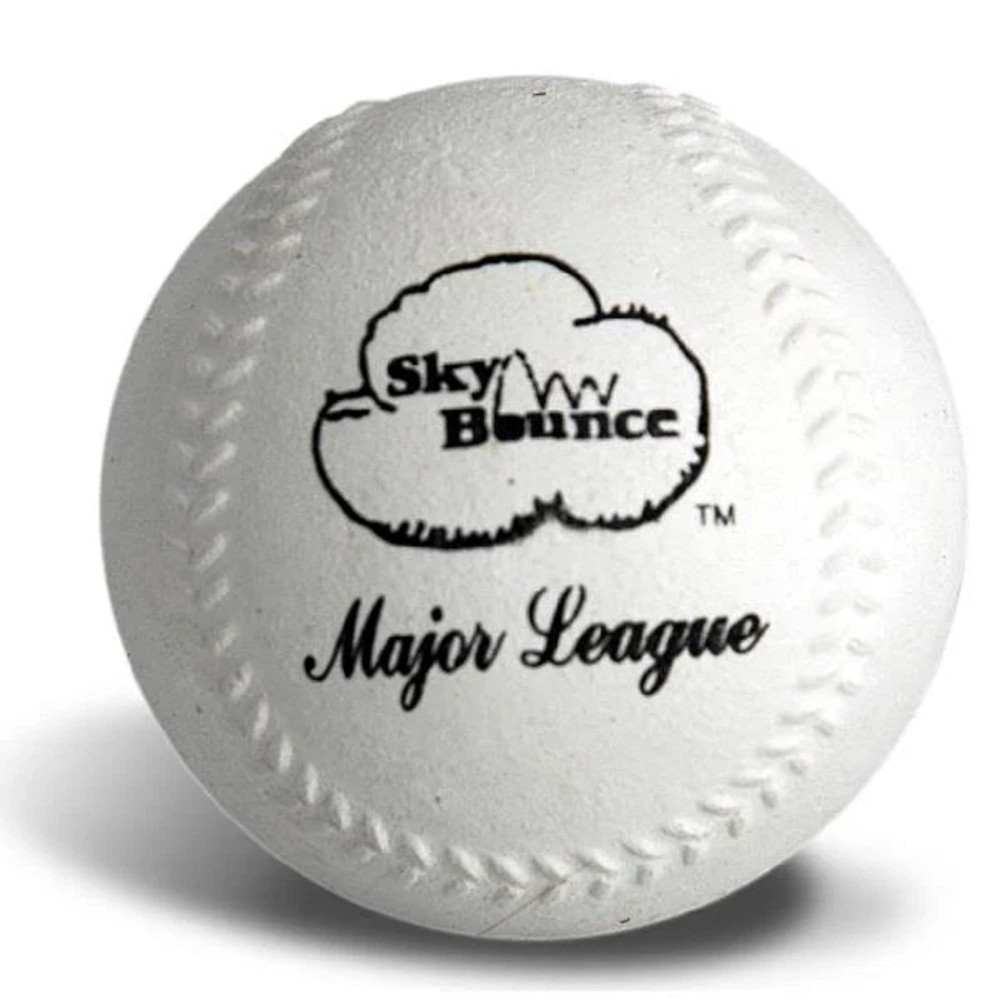 Sky Bounce Sponge Baseball (White, 6-Pack)