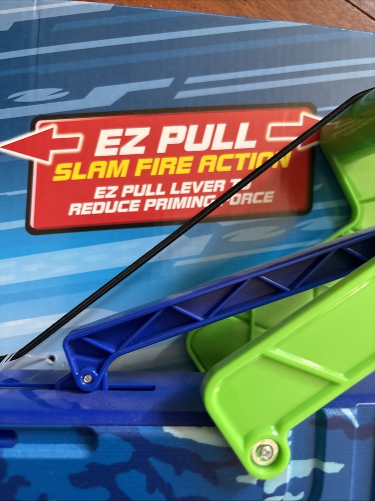 Adventure Force EZ Pull CROSSBOW Clip feed Blaster With 20 Accu-Blast Darts New