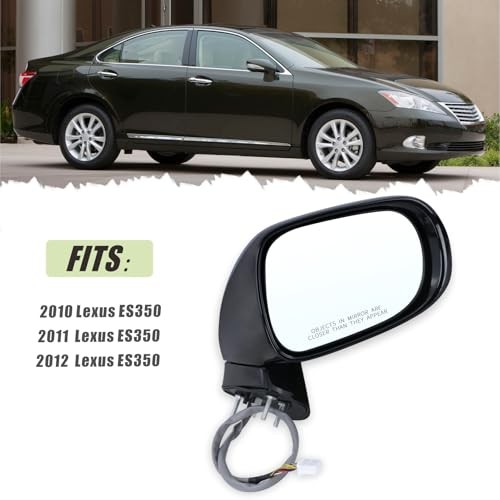 Right Passenger Side Mirror Compatible With 2010 2011 2012 R-11Pins 2010-2012