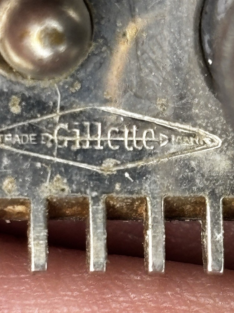 Vintage Gillette Short Handle Razor