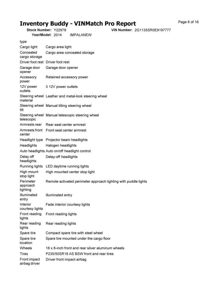 Radiator Core Support Fits 14-20 IMPALA 2447378