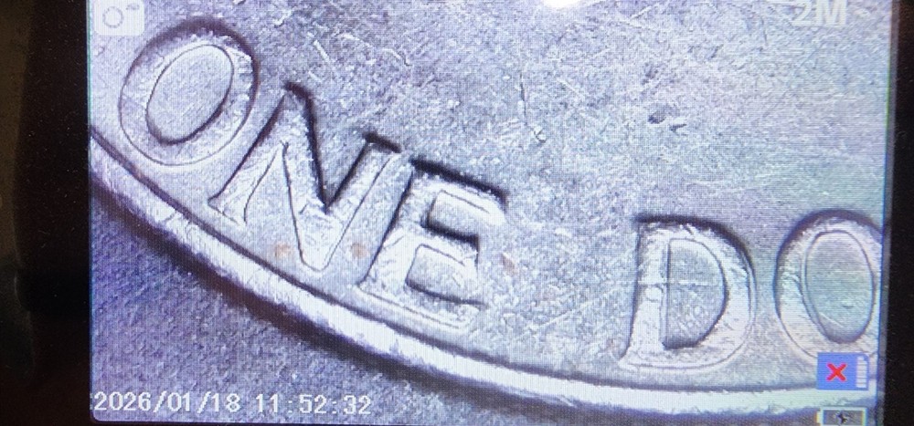 1776-1976 Eisenhower Bicentennial Ike Dollar DDR ERROR!