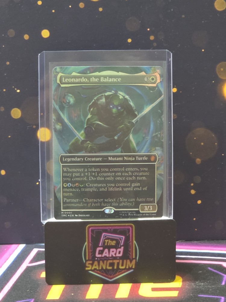 Magic The Gathering TMNT CORE TEAM 6 Card Set