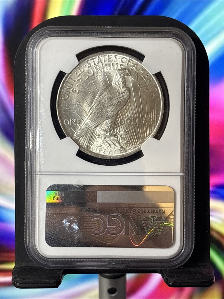 1923-P Peace Silver Dollar $1 NGC MS63