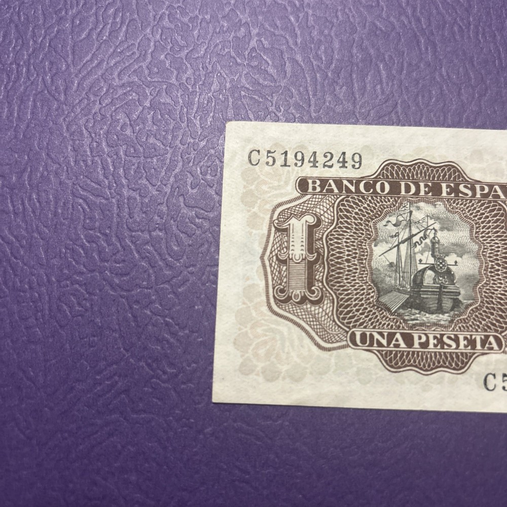 Spain-1 Peseta- 1953