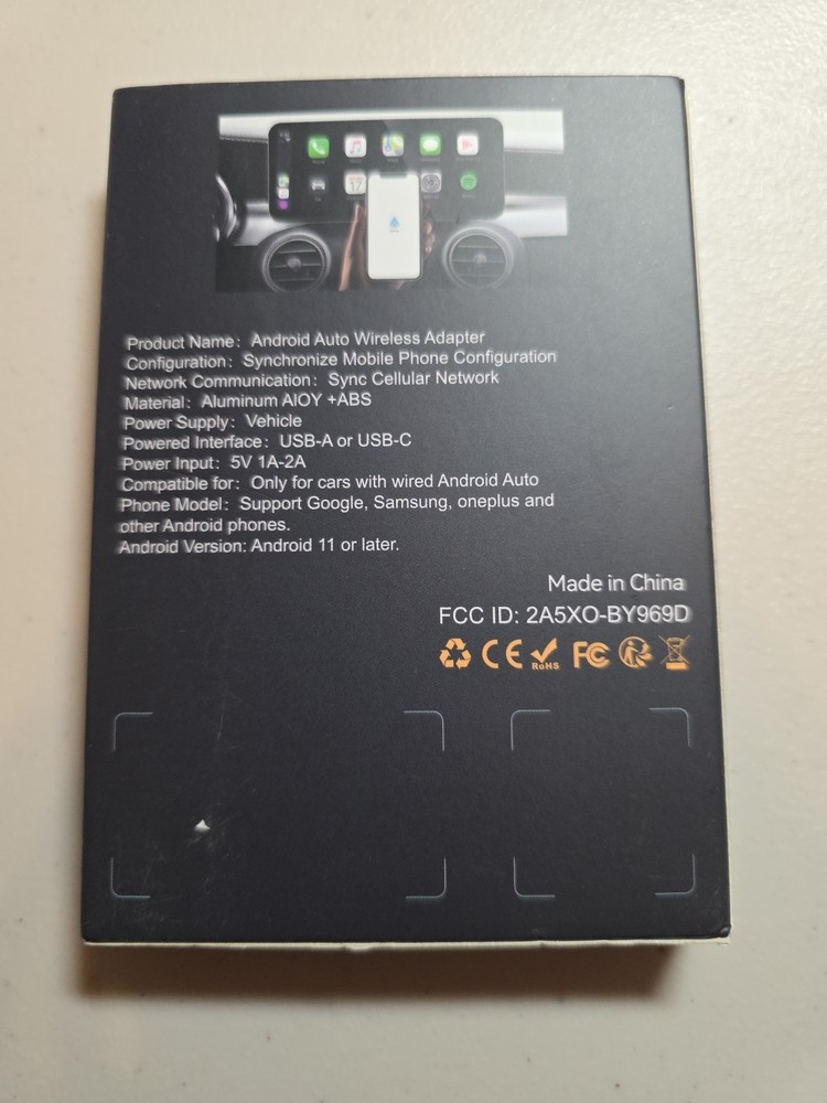 Android Auto Wireless Adapter