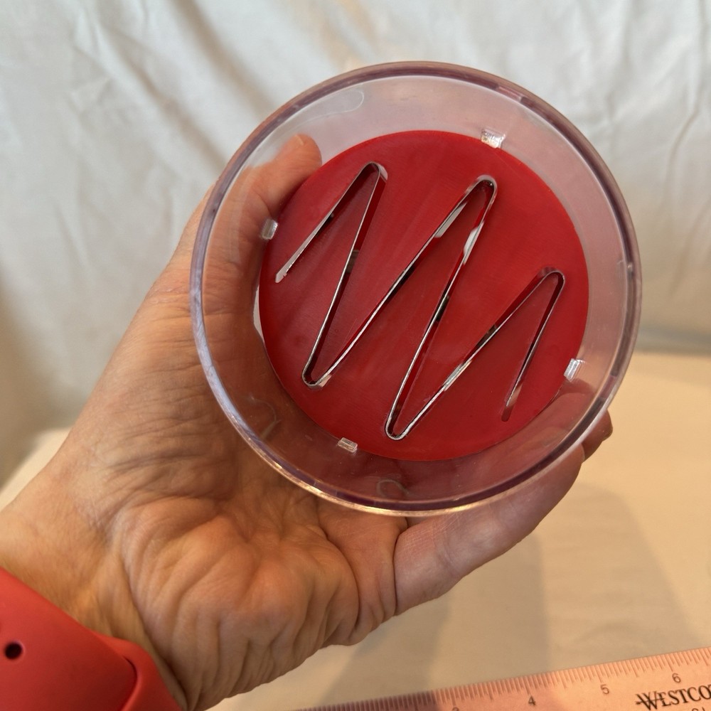 Ronco Manual Press Chopper Plunger Mini Food Processor UNUSED