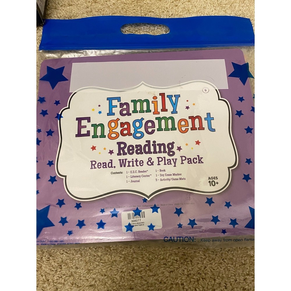 Family Engagement Reading Read, Write, Play Pack 5th Grade