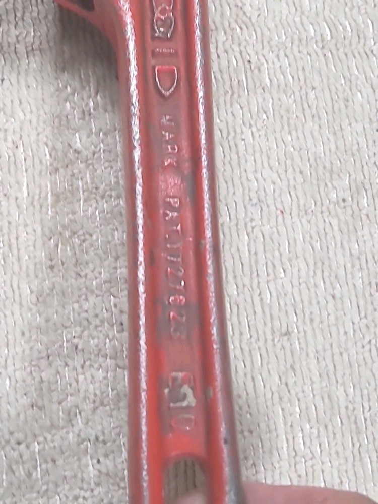RIDGID E10 Offset Pipe Wrench U.S.A. MADE TOOL, E-10 *FREE SHIPPING