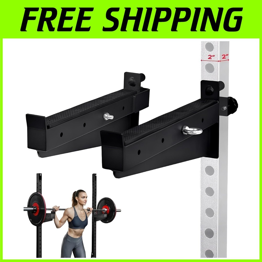 Heavy Duty Power Rack J-Hooks & Attachments