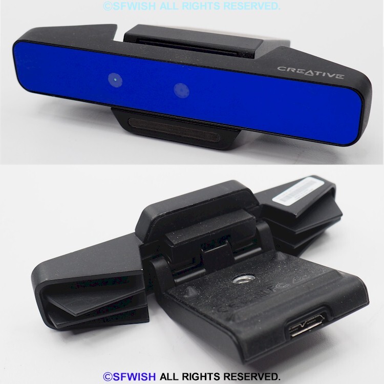 Creative Labs BlasterX Senz3D Webcam Full HD 1080p VF0810 Depth-Sensing