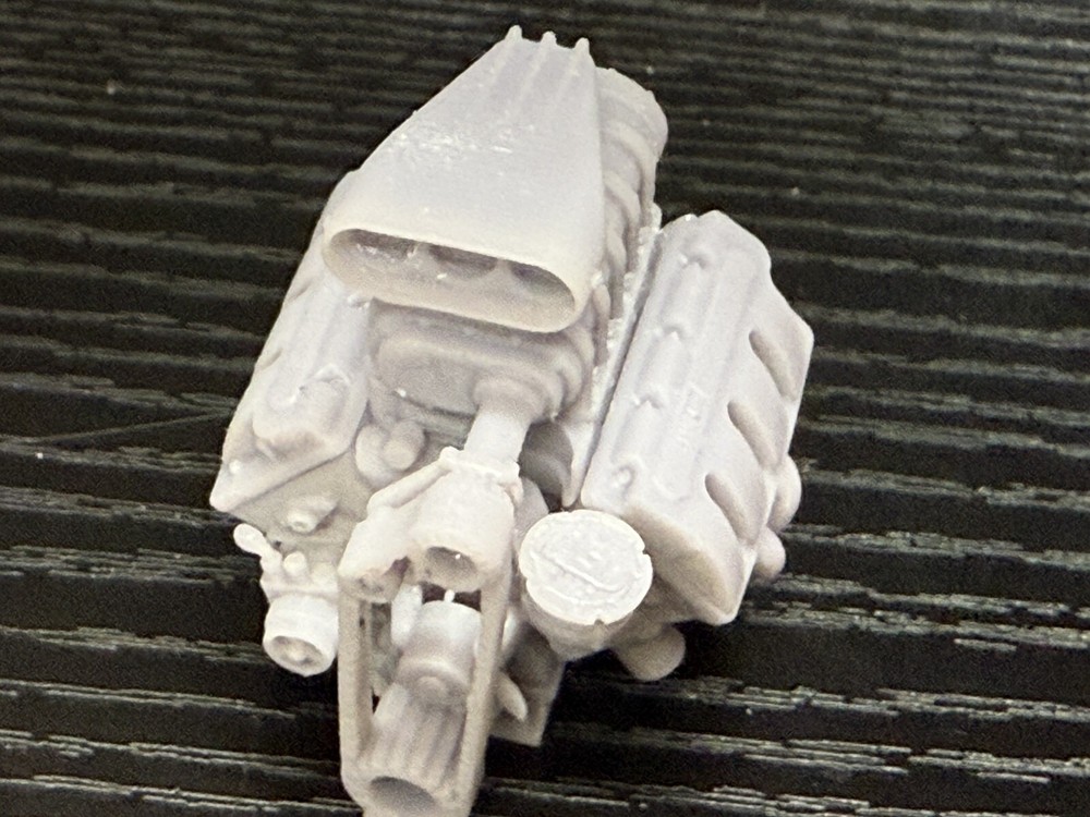 1/25 Blown Ford Boss 429 engine 12k 3d printed