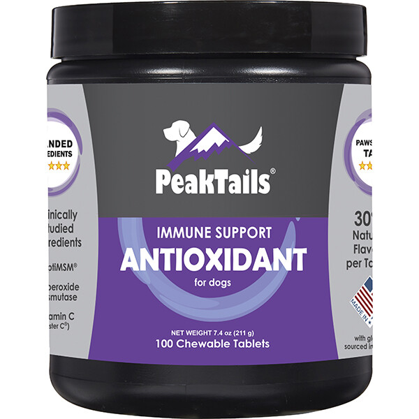 PeakTails Antioxidant for dogs - Immune Support