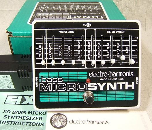 Electro-Harmonix Bass Micro Synthesizer pedal