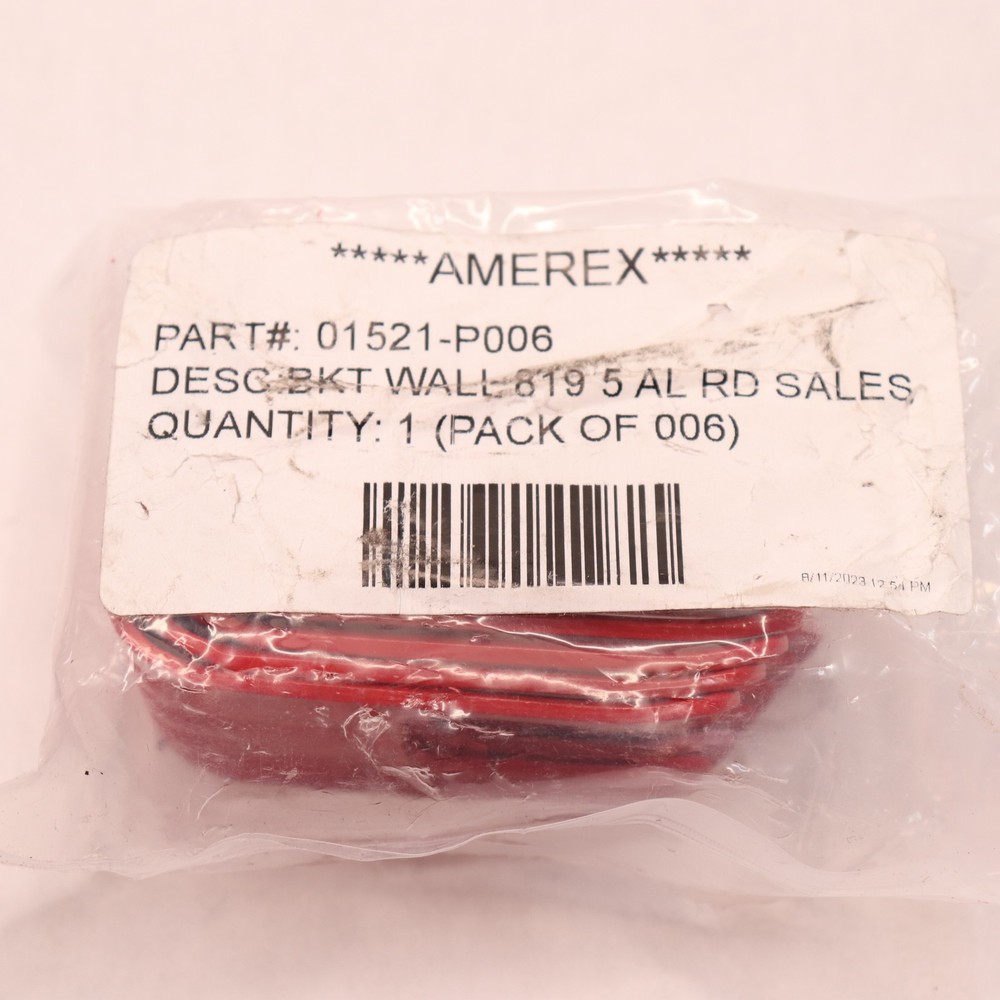 (6-Pk) Amerex Fire Extinguisher Bracket Fork Style Wall Hook - Brackets Only