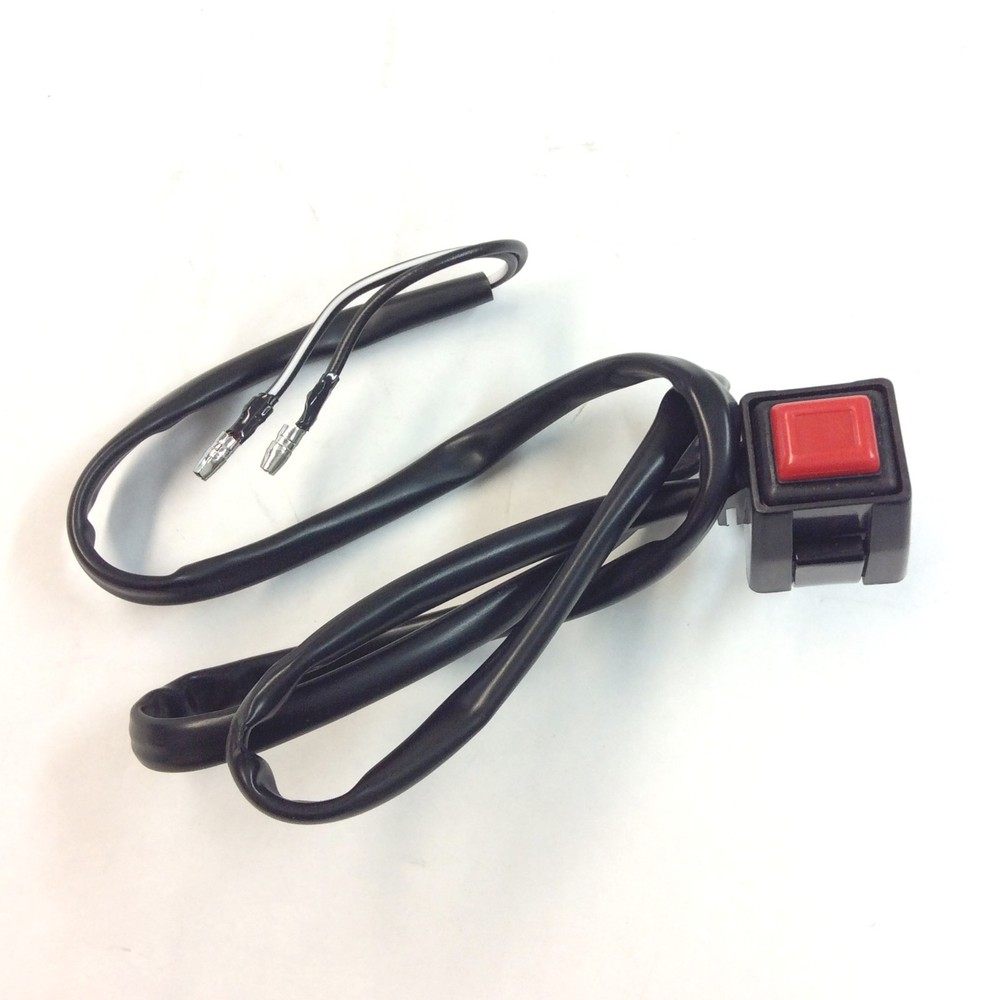 7/8" Handlebar Kill Cut Off Stop Switch Push Button ATVs Scooters Snowmobiles