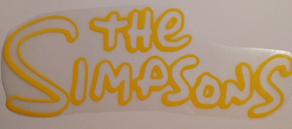 The Simpsons Decal