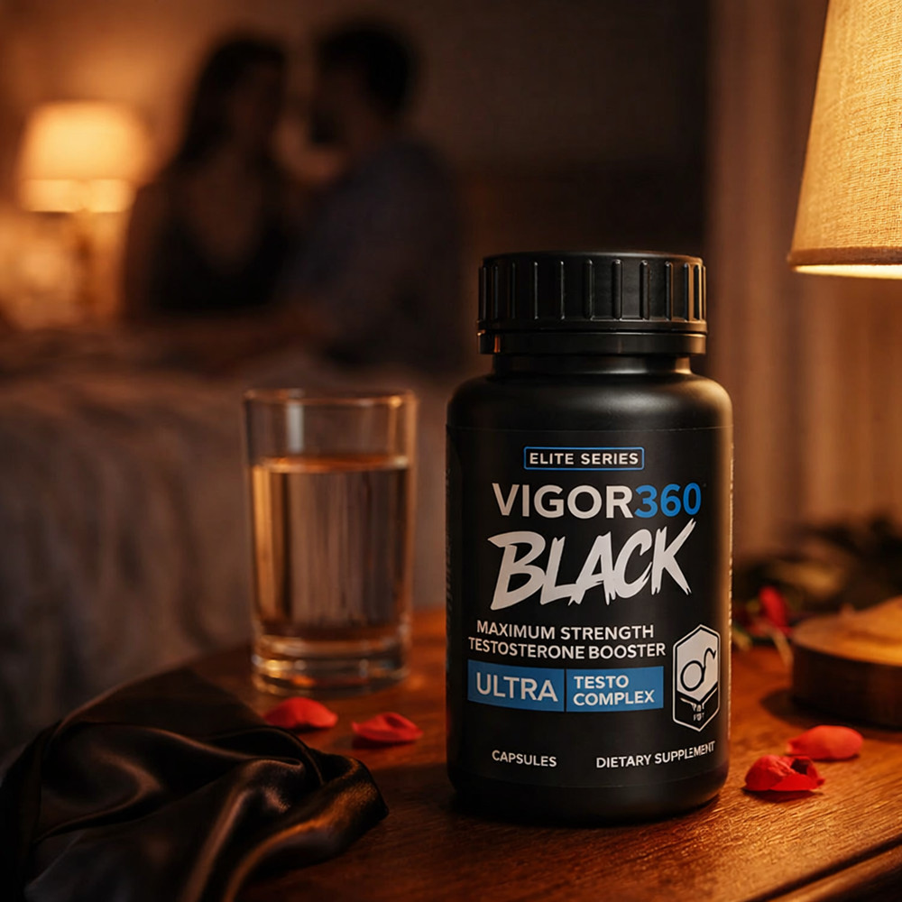 Black Vigor 360 Capsules Delay Ejaculation Climax Timing Pill Supplement Boost ⚡