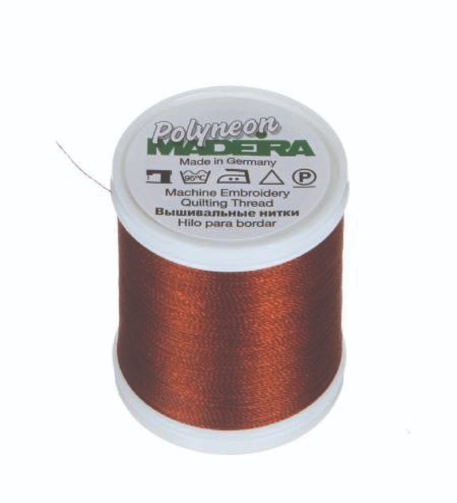 MADEIRA -- Ref. 1658 --  Mocha Brown -- Polyneon Thread -- #40 -- 440 yards