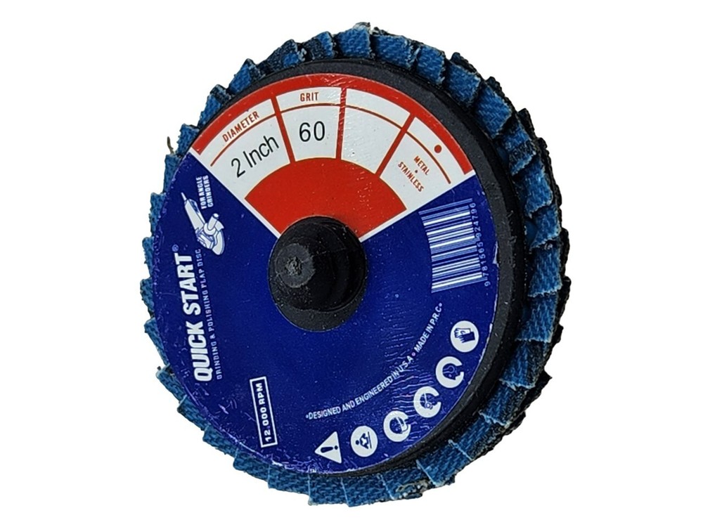 2" Mini Flap Discs - 30 Pack - 60 Grit - FREE SHIPPING
