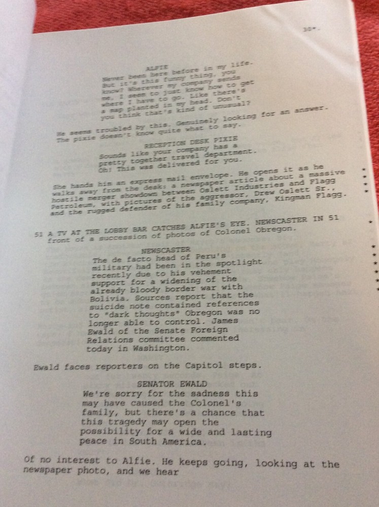 ORIGINAL SCRIPT DEAN KOONTZ'S MR. MURDER PART ONE 1997 TOLKIN STEPHEN BALDWIN