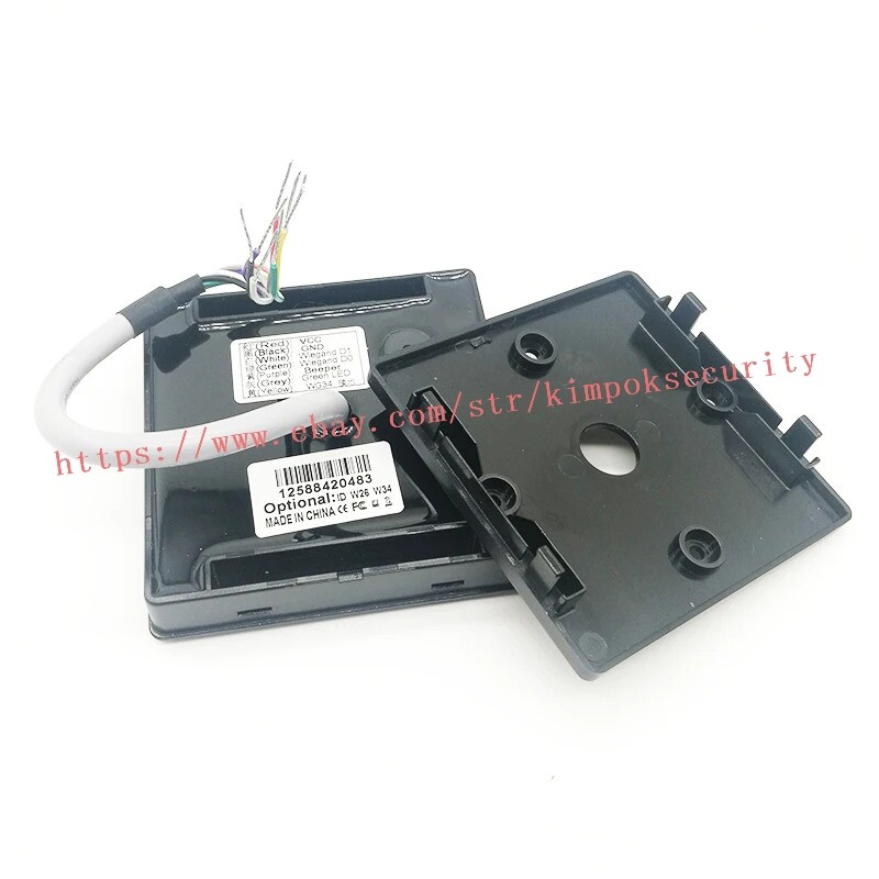 RFID Keypad Card Reader Access Control Waterproof ID/IC Card Wiegand 26/34 KR102