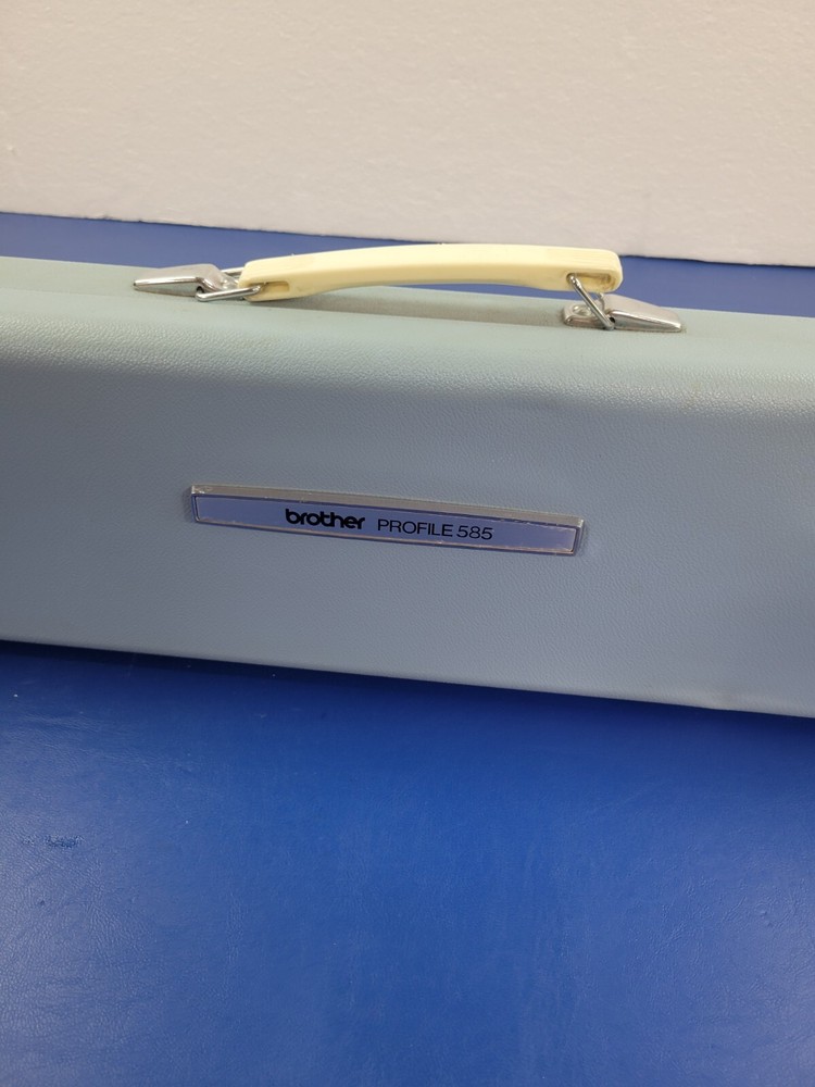 Brother Profile 585 Knitting Machine INCOMPLETE/ UNTESTED