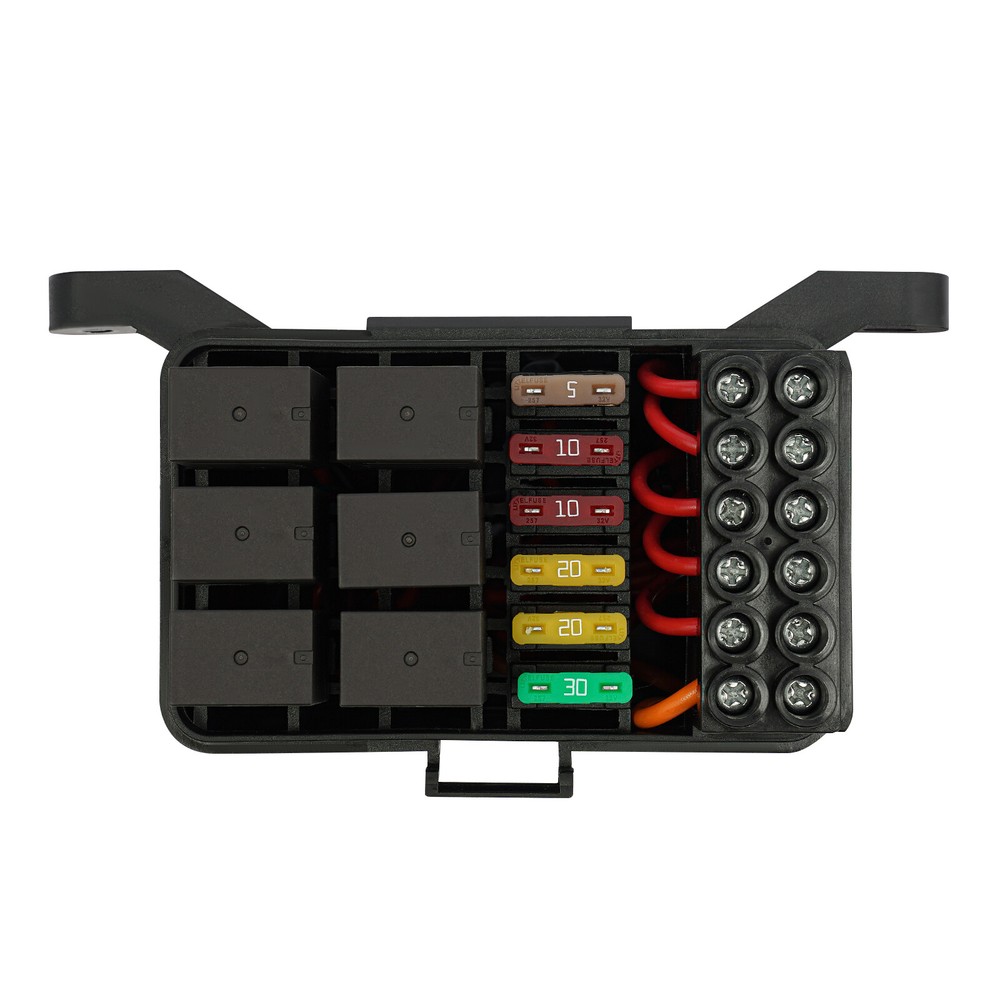 6 Gang Switch Panel for Yacht/RV Switch Panel 6 Gang Switch Panel DC12V～24V