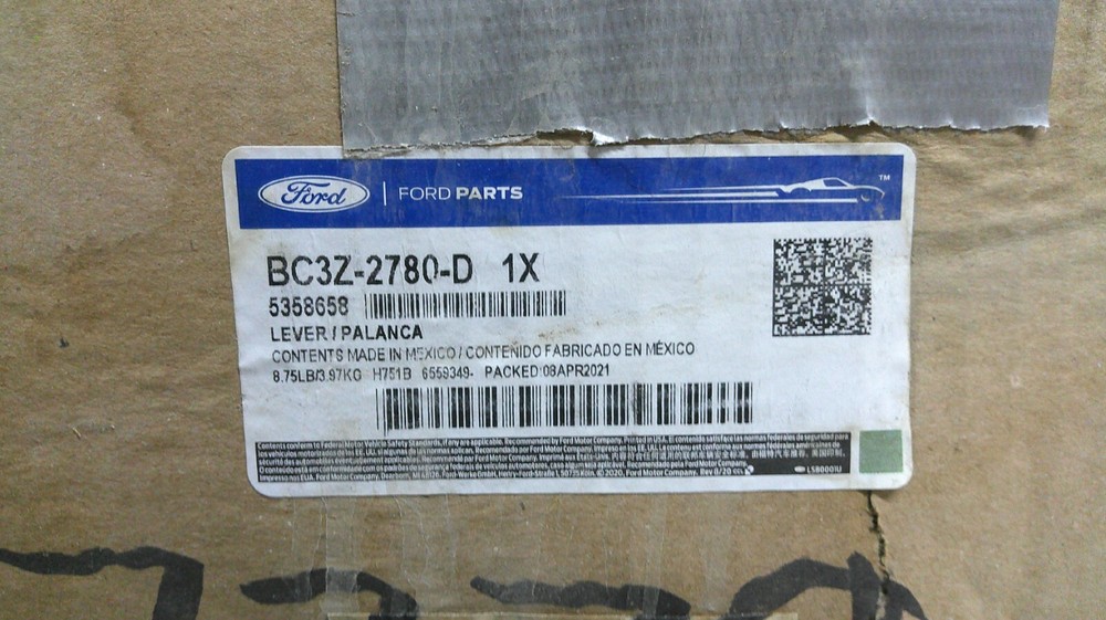 Genuine Ford Parking Brake Control BC3Z-2780-D