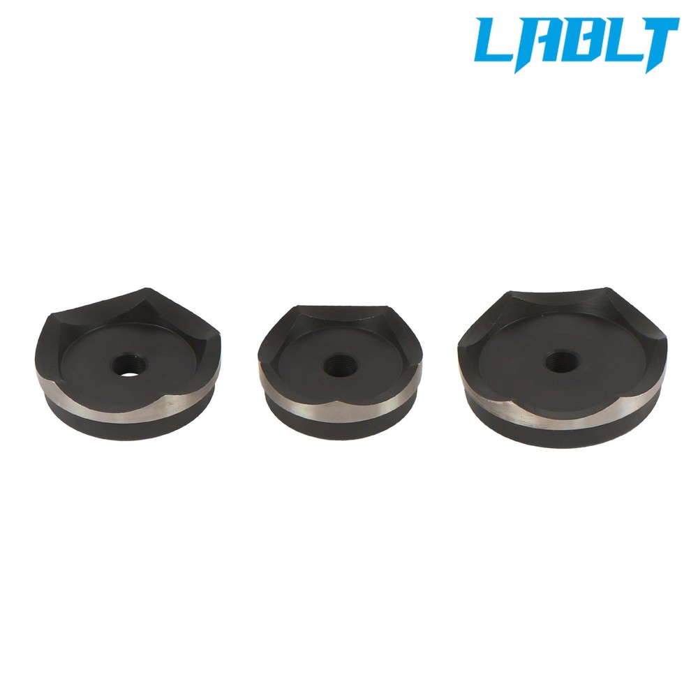 LABLT 15 Ton Hydraulic Knockout Punch Driver Kit Hole Tool 1/2" - 4" & 10 Dies