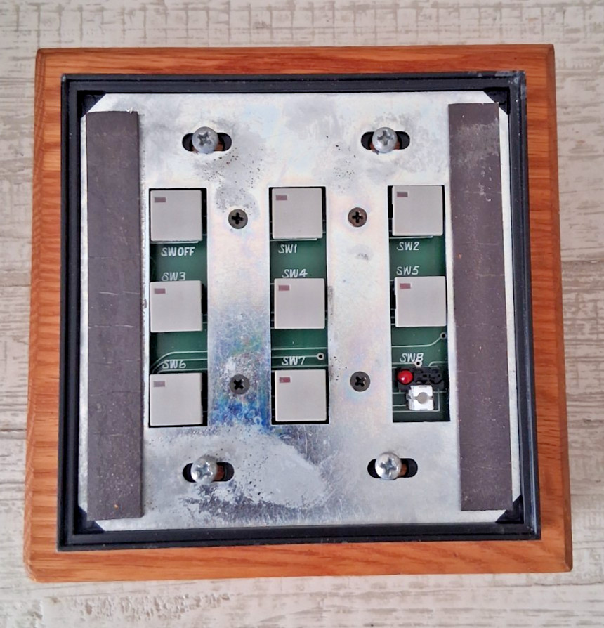 Macro Electronics DMS Control panel mount preset lighting dimmer station