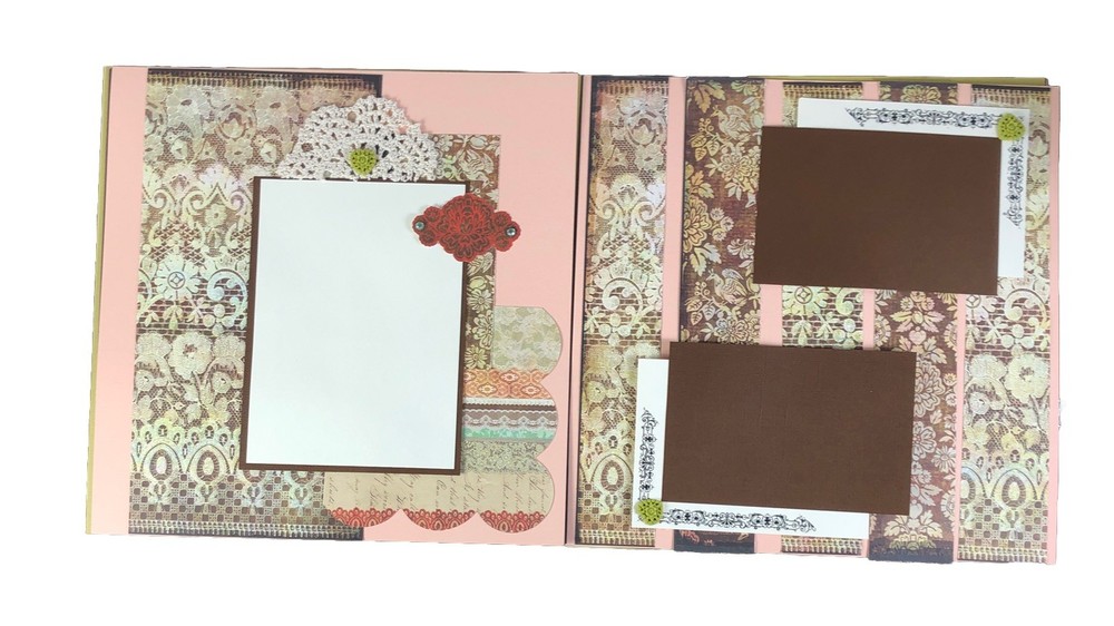 Basic Grey Curio Scrapbook 20 Layout Pages + Extras
