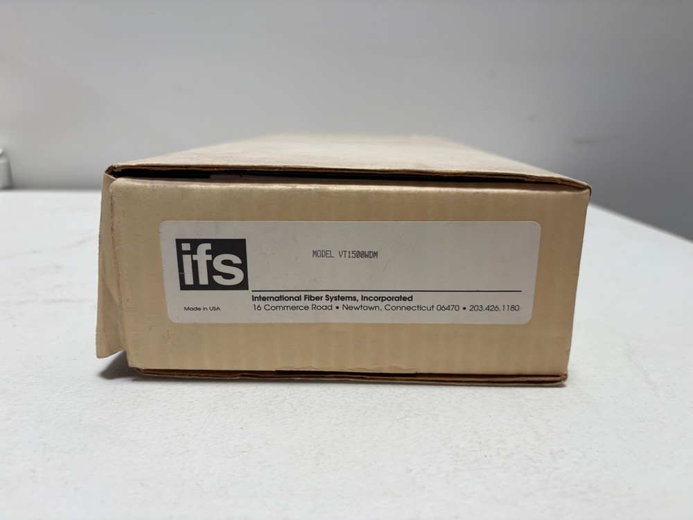 IFS VT1500WDM Video Transmitter & Data Receiver - New