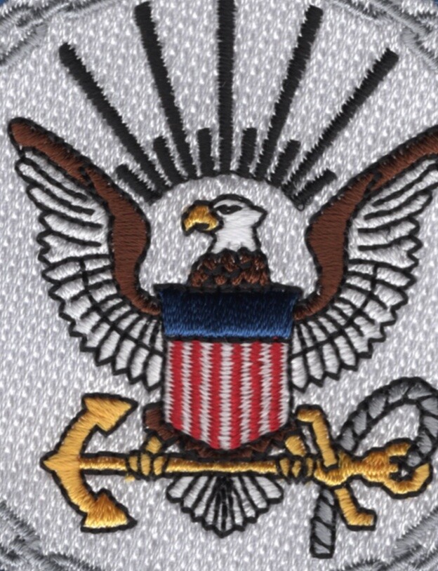 Navy Crest Patch