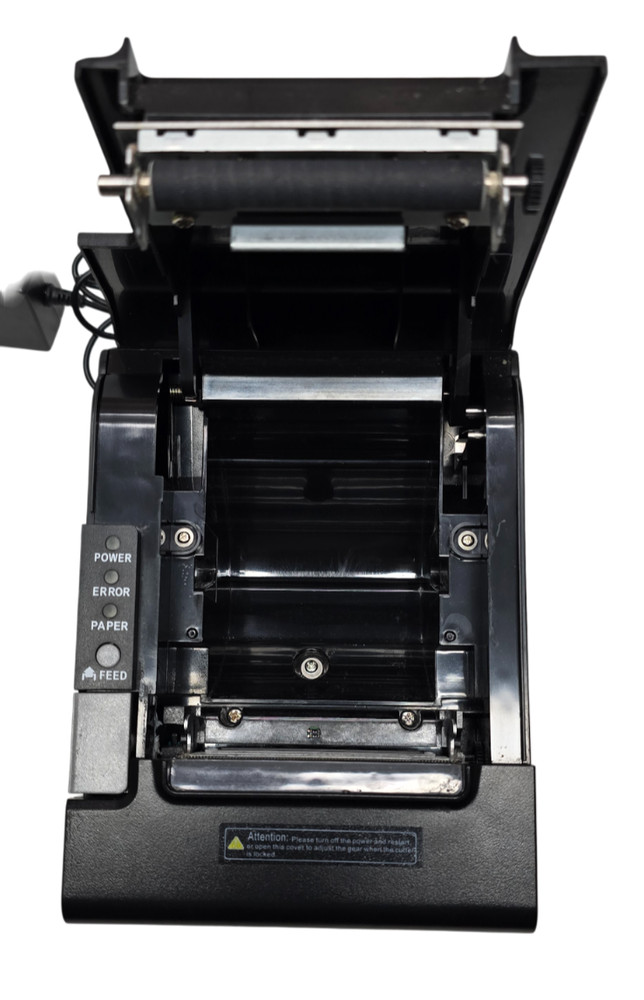 Logic Controls LR2000E Thermal Printer W/3 rolls - USB typeB - Ethernet cable