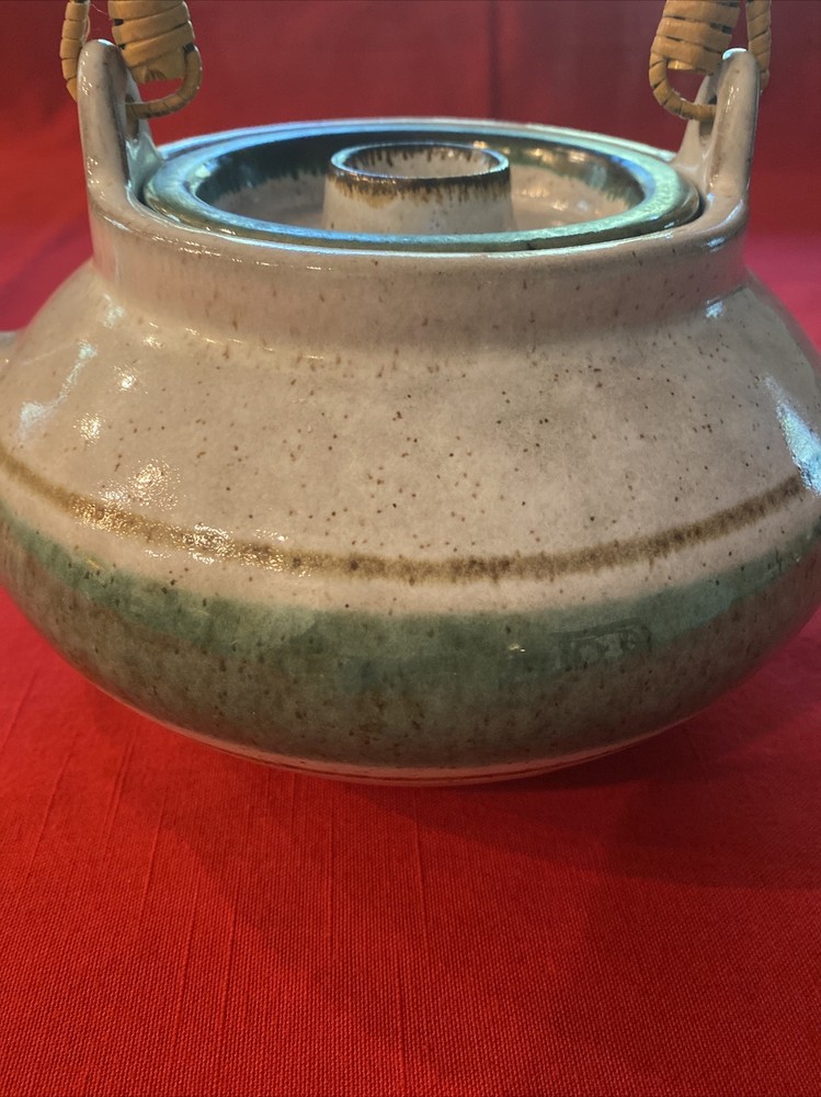 Pottery Craft Glazed Tea Pot