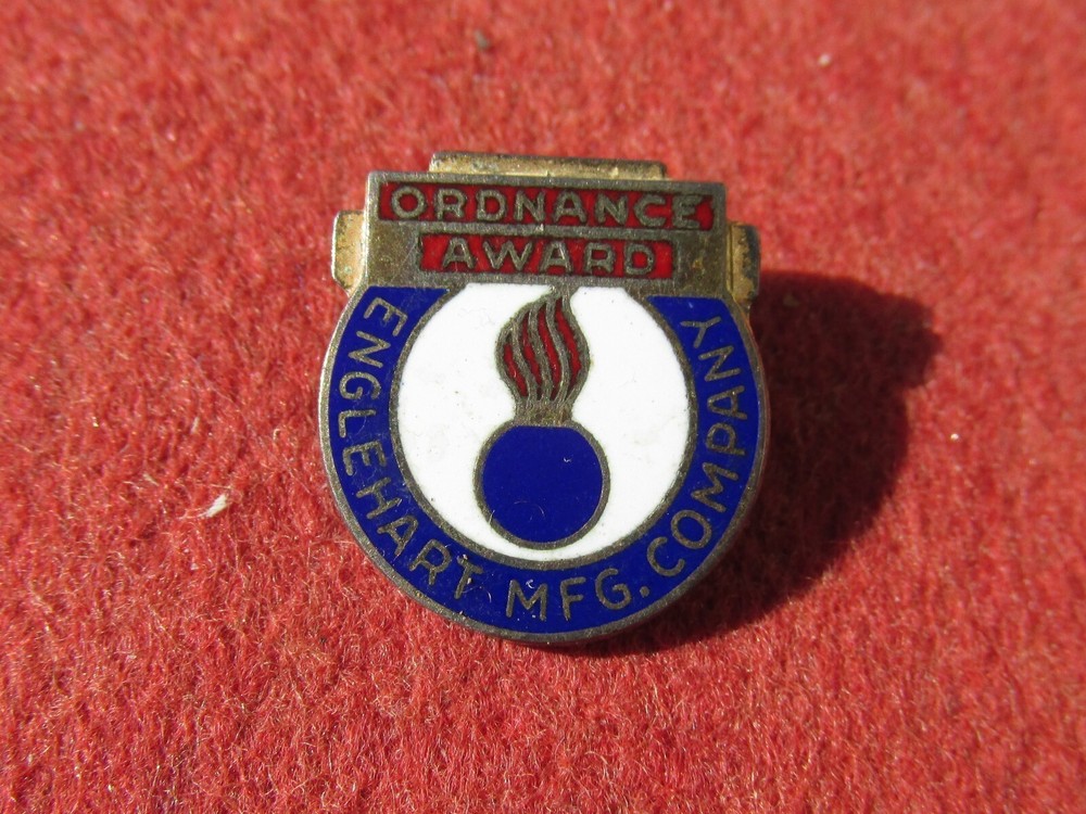 Ordnance award Englehard  MFG co STERLING