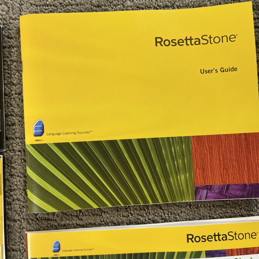 Rosetta Stone Spanish Level 1 Version 3 Complete With Headset