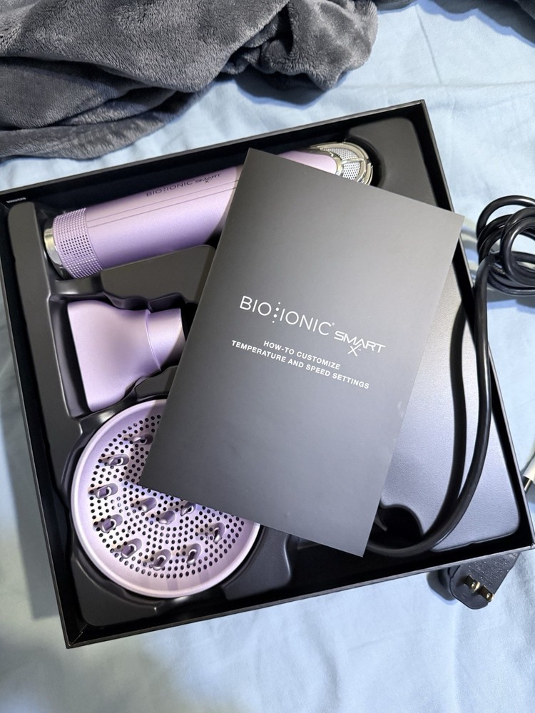 Bio Ionic SMART-X High Efficiency Dryer Purple Diffuser Concentrator