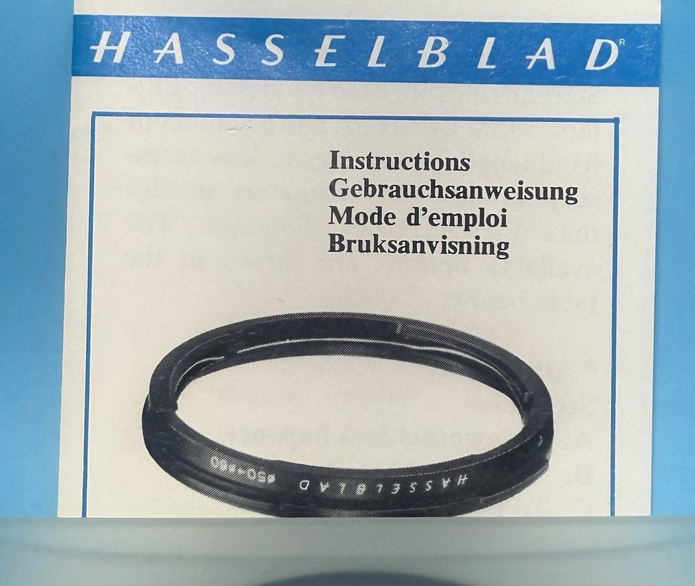HASSELBLAD 51638 Filter Adapter Ring