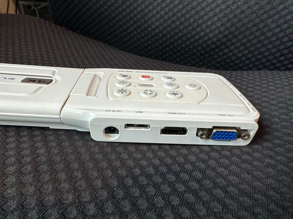 Elmo MX-P2 4K Visual Presenter Document Camera w/ AC Adapter