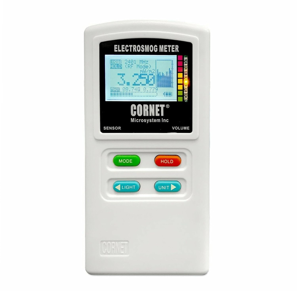 EMRSS Cornet Ed88Tplus 5G Tri-Mode EMF/RF Detector with Datalogger