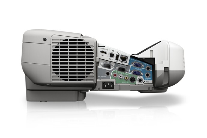 Epson Powerlite 475w Ultra-Short Throw Projector with Wall mount