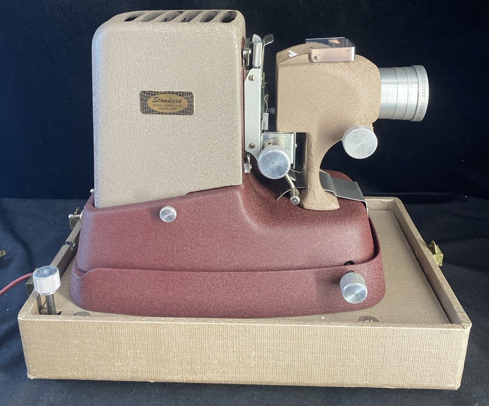 Standard Projector Company Model 500C2 Working With Case Ex!
